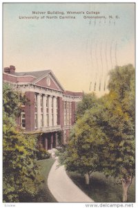 McIver Building, Woman's College, University Of North Carolina, Greensboro, N...