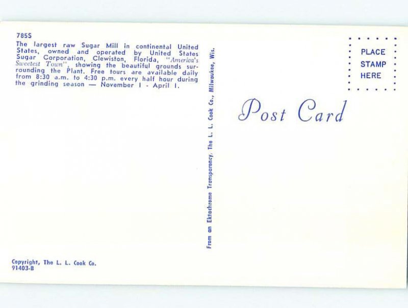 Chrome FACTORY SCENE Clewiston Florida FL AG3424