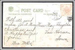 A Merry Christmas & A Happy New Year - Embossed - [MX-179]