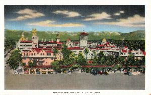 Postcard Mission Inn Riverside California