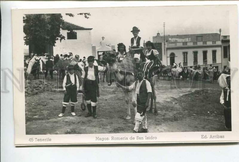 438048 Spain Tenerife Santa Cruz Magi Pilgrimage of San Isidro Old photo