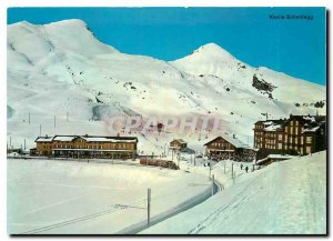 Modern Postcard Kleine Scheidegg mit Lauberhorn