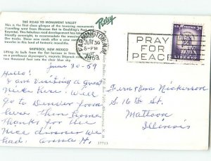 Pre-1980 TWO VIEWS ON ONE POSTCARD Farmington New Mexico NM AF0539