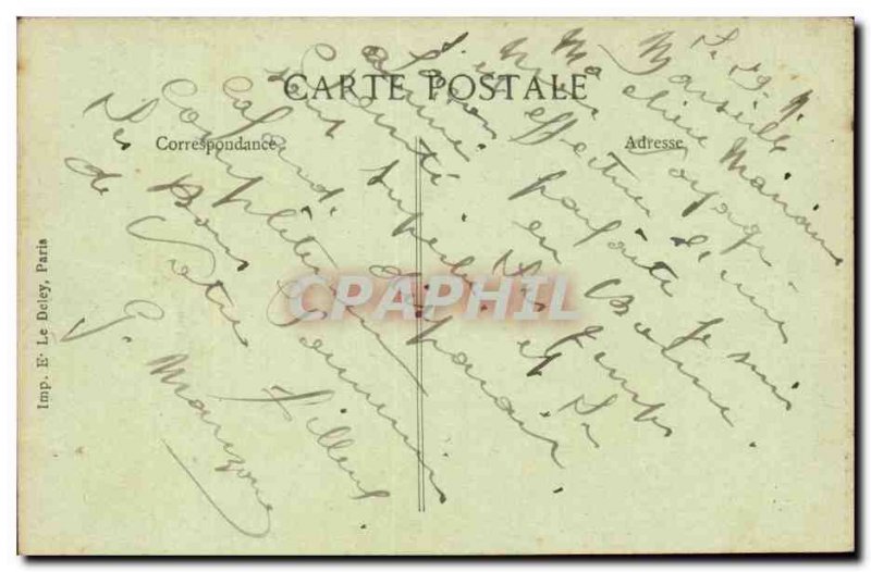 Marseille Old Postcard The cornice dud View Restaurant Reserve