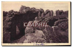 Old Postcard Frejus Les Arenes