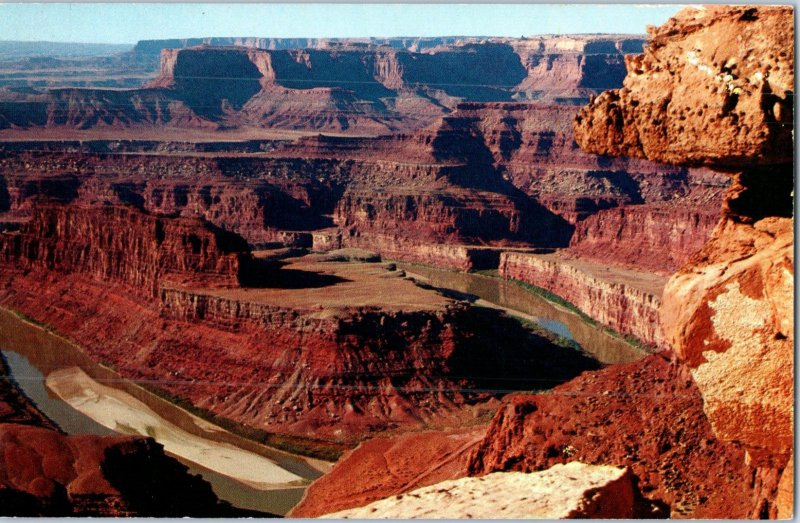 Colorado River from Dead Horse Point near Moab Utah Postcard