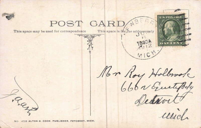 Postcard Minnehaha Spring in Bay View, Michigan~119669