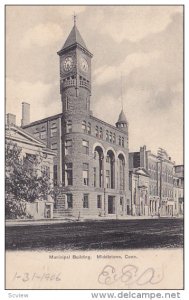 Municipal Building, Middletown, Connecticut, PU-1906