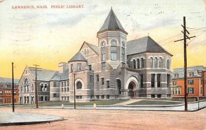 Public Library Lawrence, Massachusetts MA