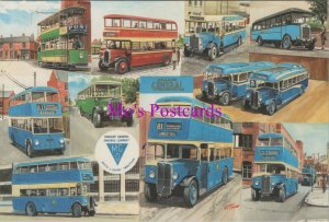 Road Transport Postcard - Buses, Midland General Omnibus Co , Trolleybus RR20550