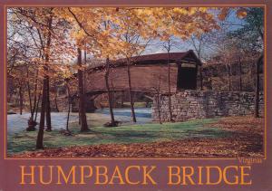 Humpback Covered Bridge near Covington VA, Virginia