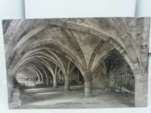 6x Vintage Durham Cathedral Standard Size Postcards