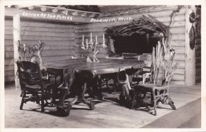 Michigan Baldwin Shrine Of The Pines Interior Real Photo