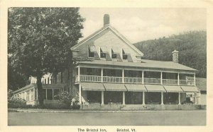 Bristol Inn roadside Vermont McShane C-1910 Postcard 21-764