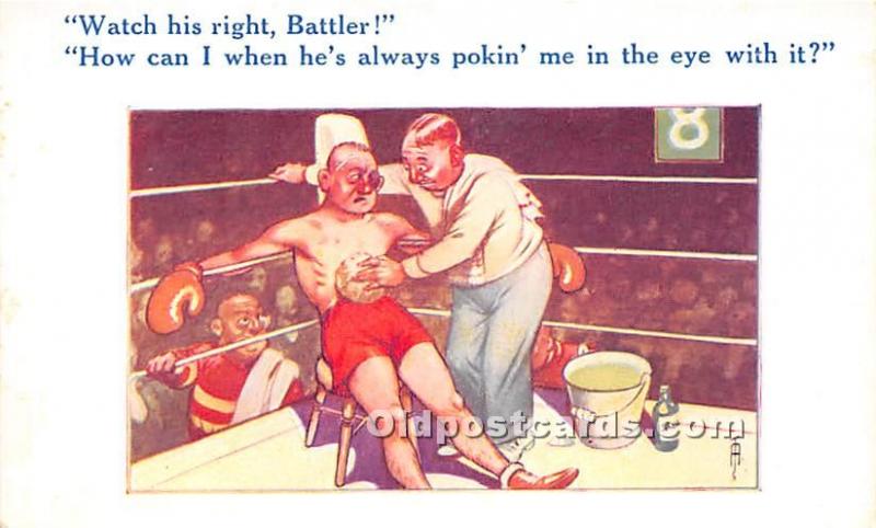 Watch his Right, Batter Boxing Unused 