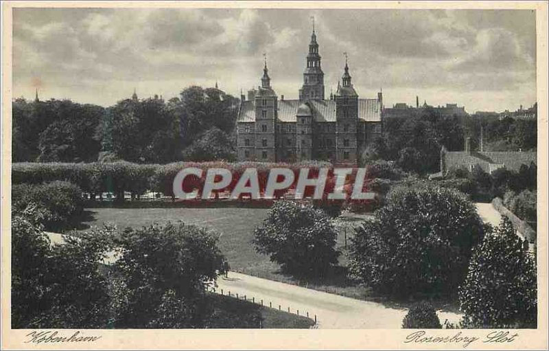 Modern Postcard Kobenhavn Rosenborg Slot
