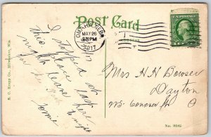 Omaha Nebraska 1917 Postcard Hotel Castle