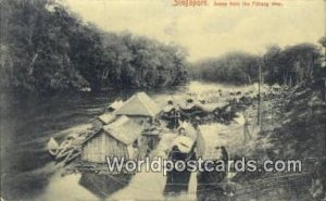 Pahang River Singapore Postcard