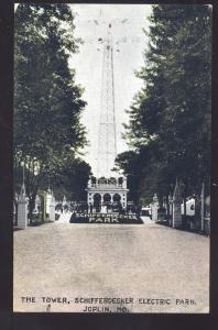 JOPLING MISSOURI SCHIFFERDECKER AMUSEMENT PARK VINTAGE POSTCARD MO.