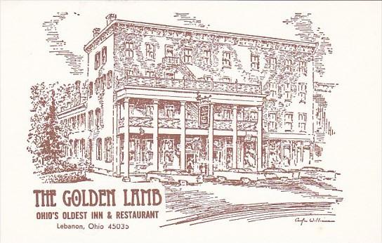 The Golden Lamb Restaurant Lebanon Ohio
