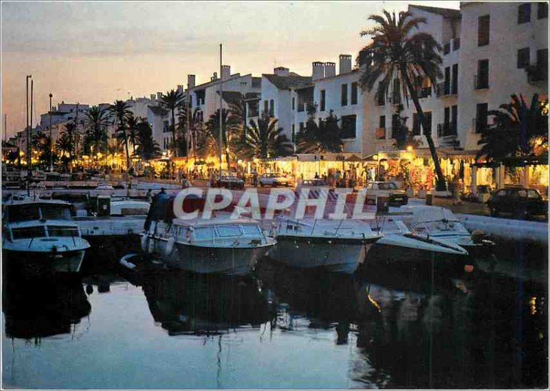 Modern Postcard Costa del Sol Marbella Nueva Andalucia Puerto Banus