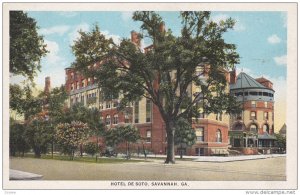 Hotel De Soto, SAVANNAH, Georgia, 1910-1920s