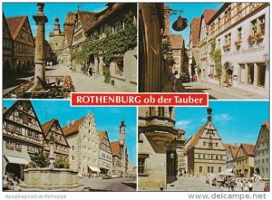 Germany Rothenburg ob der Tauber Multi View