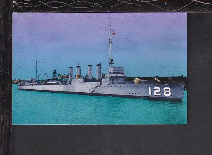 USS Babbitt Postcard 