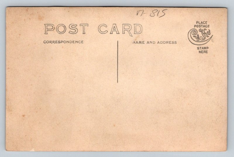 RPPC Group Family Photo c1910   Postcard