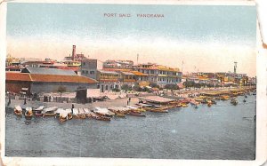 Panorama Port Said Egypt, Egypte, Africa Unused 