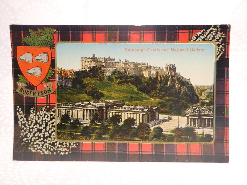 CLAN ROBERTSON Valentine's Series postcard