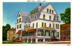 Onset, Massachusetts - The Union Villa Hotel and Restaurant - in the 1940s