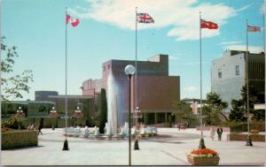 McPherson Playhouse Victoria BC Centennial Square The Mac Unused Postcard D72