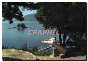 Postcard Modern Corfu A view of Canani to Pantikonissi