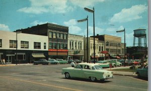 1959 City Of Diversified Industry & Ideal Community Frankfort IN Posted Postcard