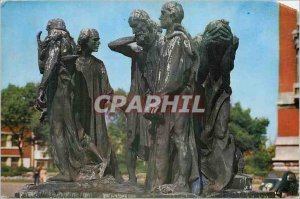 Modern Postcard Calais (Pas de Calais) 49 Monument of the six bourgeois (work...