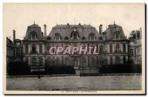 Old Postcard Poitiers prefecture