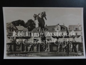 Sweden: Linkoping, Folke Filbyter (av Carl Milles) Old RP Postcard