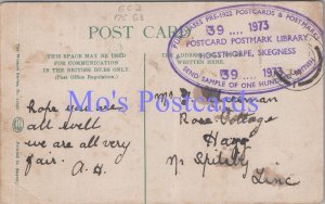 Genealogy Postcard - Cheesman (or Cheeseman),Hagg,Nr Spilsby,Lincolnshire GL2059