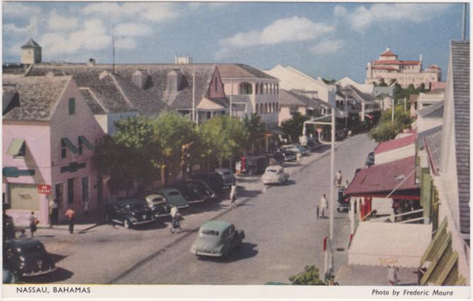 A Street in Nassau, Bahamas - Frederic Maura Photo