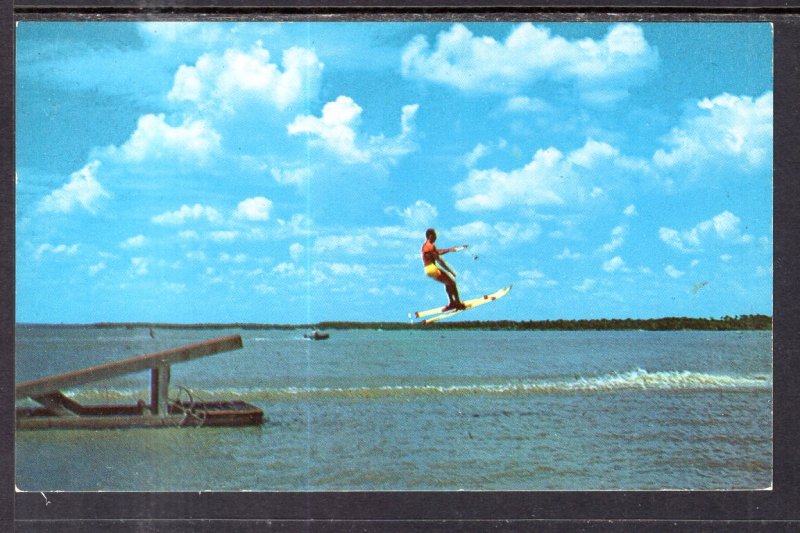 Water Skiing on Lake Texoma,TX