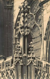 SHEEPHILL LINCOLN ENGLAND~GARGOYLES AT MINSTER-ARCHITECTURAL PHOTO POSTCARD