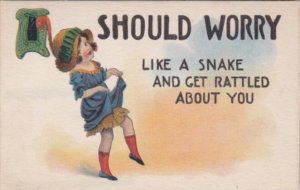 Humour Girl Dancing Should Worry Like A Snake and Get Rattled About You 1915