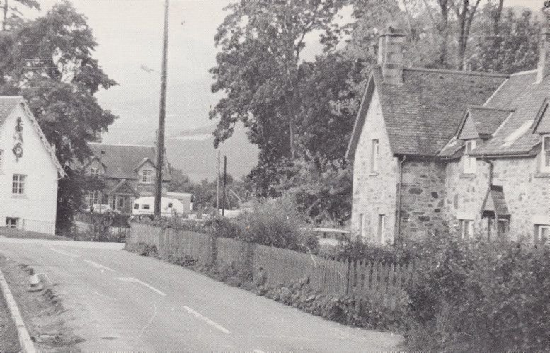 Main Road Acharn Fife Postcard