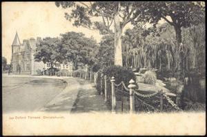 new zealand, CHRISTCHURCH, Oxford Terrace (ca. 1899)