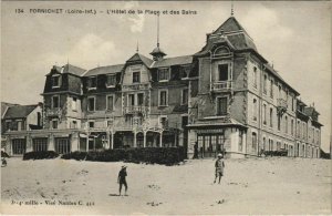 CPA PORNICHET-les-PINS L'Hotel de la Plage et des Bains (150422)