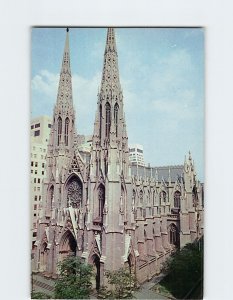 Postcard St. Patrick's Cathedral, New York City, New York