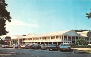 OK, Oklahoma City  DOWNTOWNER MOTOR INN   Roadside  VW BUG  Chrome Postcard