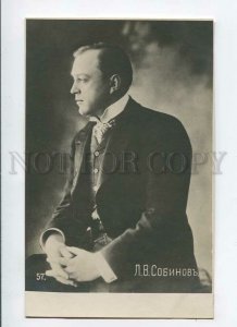 3085861 SOBINOV Great Russian OPERA Star SINGER Vintage PHOTO