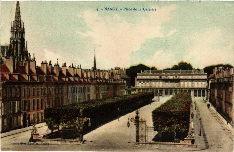 CPA NANCY - Place de la Carriere (483963)